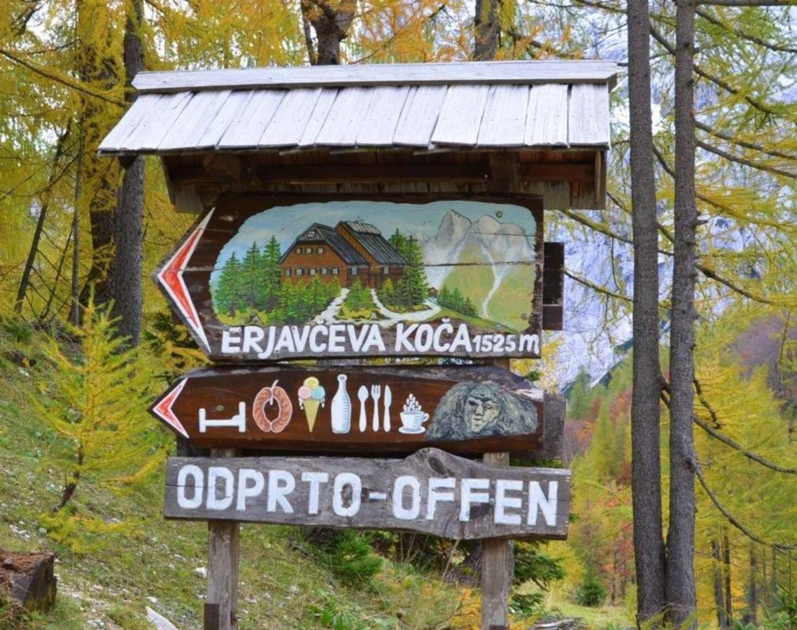 Erjavceva Mountain Hut At Vrsic Pass Hotell Kranjska Gora Exteriör bild
